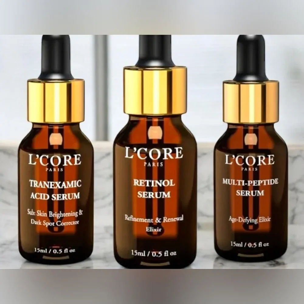L'CORE PARIS DAILY ROUTINE SKINCARE EXCLUSIVE SET